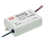 PCD-16-700B Led driver, Class2 16W, 16-24V, 700mA CC dimmable, MEAN WELL