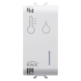 HUMIDITY/TEMPERATURE SENSOR - KNX - 1 MODULE - WHITE - CHORUS