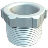 107 E PG11 PS  Compression fitting, PG11, light gray Polystyrene