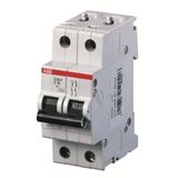 S202P-C3 Miniature Circuit Breaker - 2P - C - 3 A