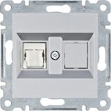 Prise RJ45 - argent