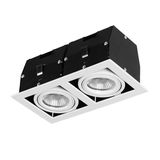 Downlight IP23 Cardan Double GU10/G5.3 100W White