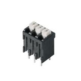 PCB terminal, 3.81 mm, Number of poles: 3, Conductor outlet direction: