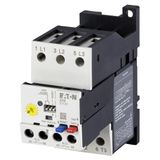 Overload relay, Separate mounting, Earth-fault protection: with, Ir= 0.33 - 1.65 A, 1 N/O, 1 N/C
