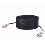 (Assembled) Fibre-optic data cable, ZIPCORD, SC duplex IP 20, SC duple