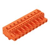 1-conductor female connector CAGE CLAMP® 2.5 mm² orange