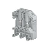 RGW25- RING LUG TERMINAL BLOCK FEED-THROUGH GREY