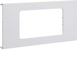 Pre-cut lid 2gang,BR70172,traffic white