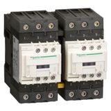 TeSys Deca reversing contactor - 3P(3 NO) - AC-3 - = 440 V 65 A - 110 V AC coil