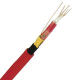 Fire Alarm Cable J-H(ST)H 1x2x0,8 BMK red, halogenfree