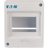 Mini compact distribution board, 1-row 5 SU, IP20