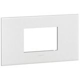 Arteor Surround Plate Shaver Socket/3 Module Square White