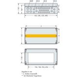 IP65 enclosure Aluminium (RAL 7032) WxHxD (160x100x160 mm)