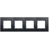 LL - COVER PLATE 2X4P 71MM ANTHRACITE