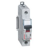 DX³6000 10kA high inlet and low outgoing screw circuit breaker 1P 230V~ to 400V~ - 6A - D curve - 1 module