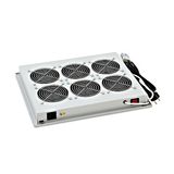 Roof fan-unit with 4 fans and thermostat for DSI enclosures