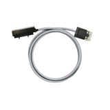 PLC-wire, Digital signals, 36-pole, Cable LiYY, 2 m, 0.25 mm²