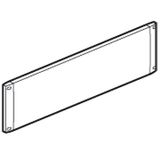 Cable entry plate 19 inches 3U solid metal quick fixing