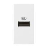 USB Charging Socket type-A 15W 3A white, Legrand - Arteor