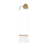 Modern Cabaret Wall lamp Brass