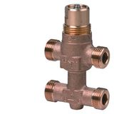 VMP45.10-0.63 - 3-port seat valve with bypass, external thread, PN16, DN10, kvs 0.63