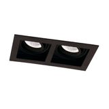 2/Lights Recessed Spot Black Artsi