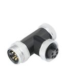 Sensor-actuator adaptor, Number of poles: 5, Coding: none, 7/8", 300 V