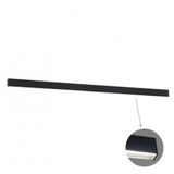 Linear Wall Lamp L3380 3000K Black Microprismatic