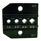 Crimp insert for solar contacts Tyco 1.5 + 2.5 + 4 + 6 mm²