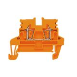 Feed-through terminal block, Tension-clamp connection, 2.5 mm², 800 V,