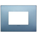 Classic plate 3M technopolymer matt blue