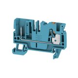 Feed-through terminal block, PUSH IN, 4 mm², 800 V, 32 A, Number of co