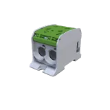 STB 95-2 Rail-mounted terminal block Al/Cu 87520 SIMBLOCK green