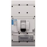 NZM4 PXR25 circuit breaker - integrated energy measurement class 1, 1400A, 3p, Screw terminal, withdrawable unit