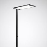 Free-standing luminaires Luceos S Prisms Black 62W 8300lm asymmetric Wide (AW) IK02 3 SDCM