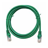 Patchcord RJ45 shielded Cat.6a 10GB, LS0H, green,  5.0m