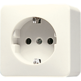 SCHUKO® socket, 47 mm high 620A