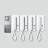 SET CA 812-4 E/W Audio set Siedle Compact