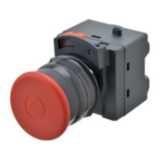 Emergency stop switch, Push-in, non-illuminated, 40 mm dia, push-lock/ A22E0350M