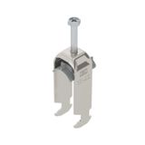 BS-H2-K-22 A2 Clamp clip 2056 double 16-22mm