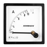 Ammeter, 72x72mm, 10A, AC, Direct measuring