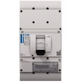 NZM4 PXR25 circuit breaker - integrated energy measurement class 1, 1600A, 4p, variable, Screw terminal, withdrawable unit