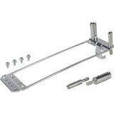 DIN-Power retaining frame