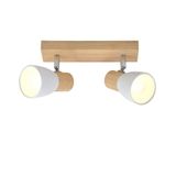 Lan Track Light 2xE14 Natural Wood