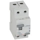 RCD RX³ - 2P - 230 V~ - 25 A - 100 mA - AC type