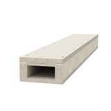 BSK 090511  Fire protection channel I90/E30, 50x110, gray Lightweight concrete with glass fibers