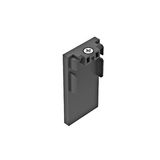 48V BASIC TRACK ENDCAP 2 PCS BLACK