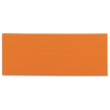 Separator plate 2 mm thick oversized orange