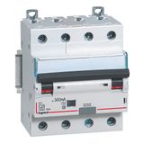 RCBO - DX³ 6000 -10 kA -4P-400 V~ -25 A -300 mA -A type