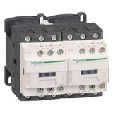 TeSys Deca reversing contactor - 3P(3 NO) - AC-3 - = 440 V 9 A - 24 V low consumption DC coil